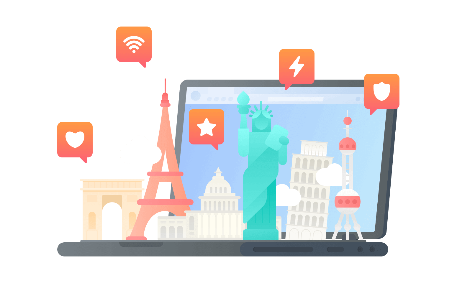国外翻回国APP - 穿锁回国